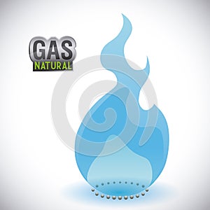 Gas natural design photo