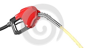 Gas Nozzle Dispensing Fuel 3d Animation