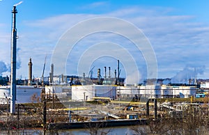 Gas and Oil Refinery