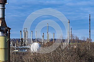 Gas and Oil Refinery