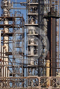 Gas and Oil Refinery Plant