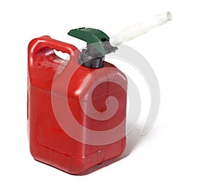 Gas petrol plastic container