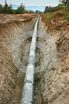 Gas pipe