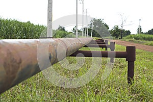 Gas pipe line