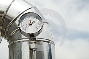 Gas pressure Manometer photo