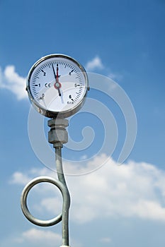 Gas pressure Manometer