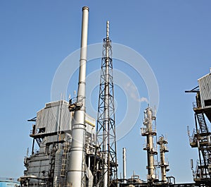 Gas processing factory