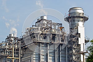 Gas processing factory