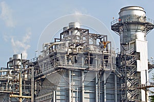 Gas processing factory