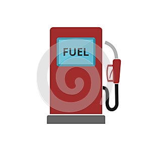 Gas pump icon, Gasoline and diesel fuel symbol