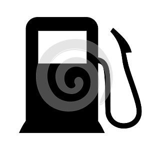 Gas pump vector icon eps 10. Gasoline station symbol