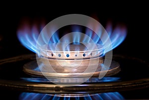 Gas Range Flame photo