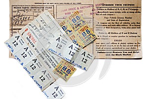 Gas Ration Coupons