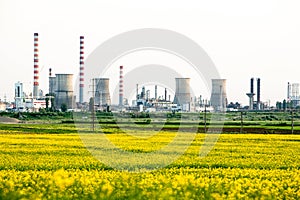 Gas Refinery Ploiesti Romania