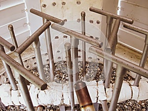 Gas ring in torch system of the closed type, appearance