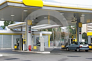 Gas station