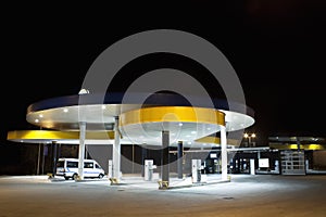 Gas station photo