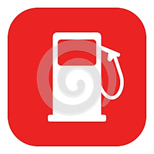 Gas station and app icon