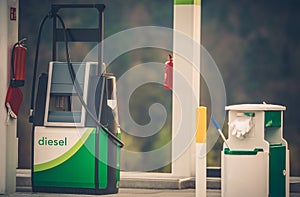 Gas Station Fuel Distributor