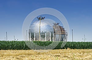 Gas storage tanks