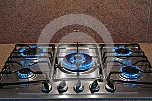 Gas stove photo