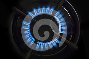 gas stove flame