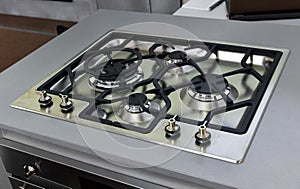 Gas stove top