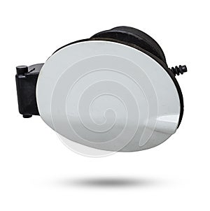 gas tank cover spare part for sale at a car service or at an auto-parsing