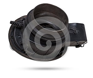 gas tank cover spare part for sale at a car service or at an auto-parsing