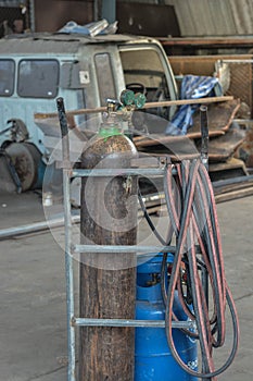 Gas Tank, A portrait of hand tools.