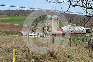 Gas valves and farm
