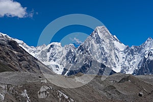 Gasherbrum massif mountain, Karakorum mountain range, K2 trek, P