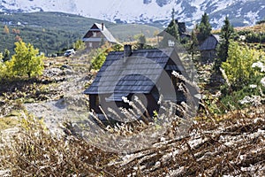 Gasienicowa Valley in autumn. Tatra Mountains