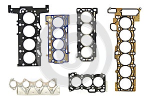 Gaskets for the engine block of car