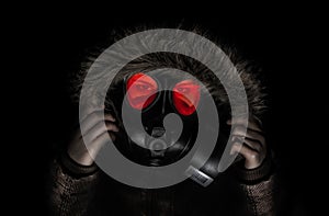 Gasmask girl