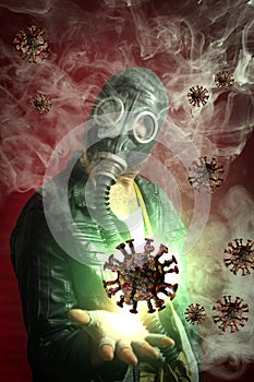 Gasmask Protection Coronavirus Infection