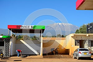 Gasolin station, Kenya