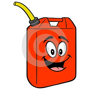 Gasoline Can Mascot