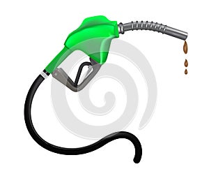 Gasoline nozzle illustration
