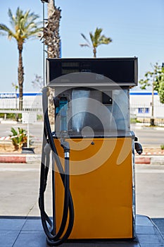 Gasoline pump gun fuel nozzles dispenser refueling petrol filling station