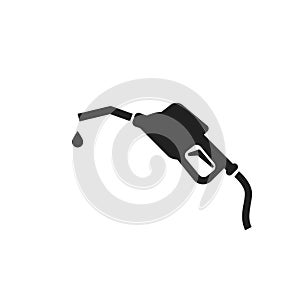 Gasoline pump nozzle sign