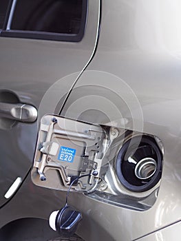 Gasoline refill duct of new contemporary eco car