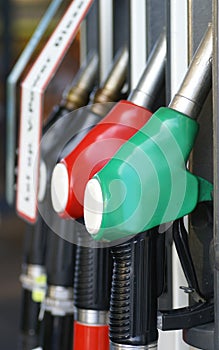 Gasonline pumps.