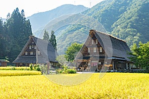 Gassho Zukuri (Gassho-style) Houses in Gokayama