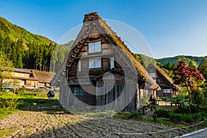 Gassho-zukuri house in Shirakawa-go