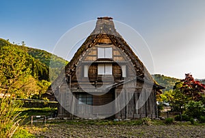 Gassho-zukuri house in Shirakawa-go