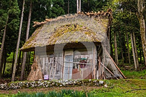 Gassho-zukuri house in Shirakawa-go