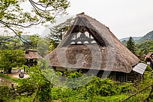 Gassho-zukuri house in Shirakawago