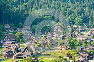 Gasso houses in Shirakawa-go, Japan