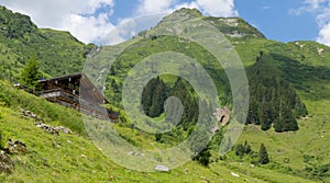 Gasthaus in austrian alps